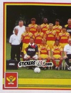 Sticker Elftal / Equipe - Football Belgium 1993-1994 - Panini
