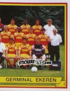 Figurina Elftal / Equipe - Football Belgium 1993-1994 - Panini