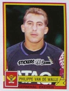 Sticker Philippe Van De Walle - Football Belgium 1993-1994 - Panini