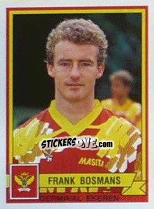 Sticker Frank Bosmans - Football Belgium 1993-1994 - Panini