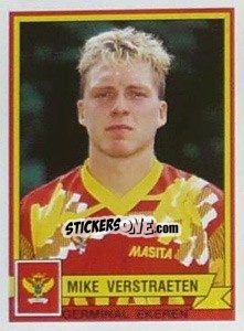Sticker Mike Verstraeten - Football Belgium 1993-1994 - Panini