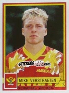 Sticker Mike Verstraeten - Football Belgium 1993-1994 n. 153 - Panini