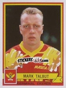 Figurina Mark Talbut - Football Belgium 1993-1994 n. 155 - Panini