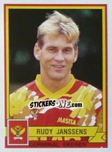 Sticker Rudy Janssens - Football Belgium 1993-1994 - Panini