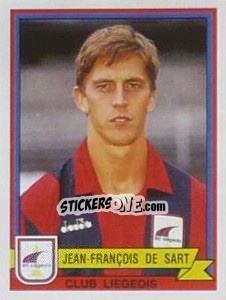 Sticker Jean-François De Sart - Football Belgium 1993-1994 n. 172 - Panini
