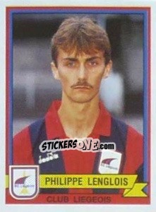 Sticker Philippe Lenglois - Football Belgium 1993-1994 - Panini