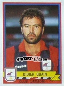 Sticker Didier Quain - Football Belgium 1993-1994 - Panini