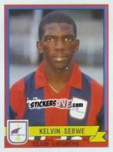 Sticker Kelvin Sebwe - Football Belgium 1993-1994 n. 180 - Panini