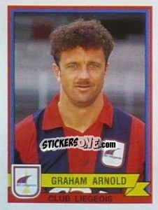 Sticker Graham Arnold - Football Belgium 1993-1994 n. 181 - Panini