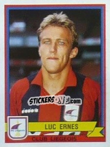 Figurina Luc Ernes - Football Belgium 1993-1994 n. 182 - Panini