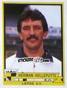 Sticker Herman Helleputte - Football Belgium 1993-1994 n. 186 - Panini