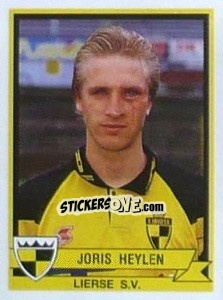 Figurina Joris Heylen - Football Belgium 1993-1994 - Panini