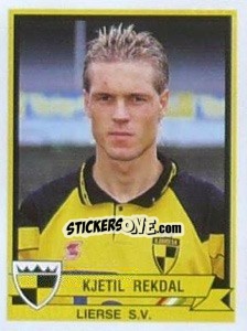Cromo Kjetil Rekdal - Football Belgium 1993-1994 - Panini