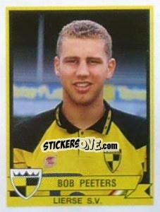Sticker Bob Peeters - Football Belgium 1993-1994 - Panini
