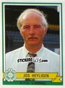 Figurina Jos Heyligen - Football Belgium 1993-1994 - Panini