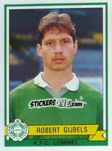 Sticker Robert Gijbels - Football Belgium 1993-1994 - Panini
