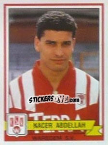 Figurina Nacer Abdellah - Football Belgium 1993-1994 - Panini