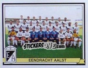 Sticker Eendracht Aalst (Elftal-Equipe) - Football Belgium 1993-1994 n. 328 - Panini