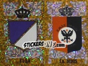 Cromo Boom - S.K. Deinze  (Embleem-Armoiries) - Football Belgium 1993-1994 - Panini
