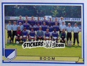 Figurina Boom (Elftal-Equipe) - Football Belgium 1993-1994 n. 331 - Panini