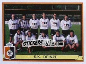 Sticker S.K. Deinze (Elftal-Equipe)