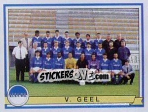 Sticker V. Geel (Elftal-Equipe) - Football Belgium 1993-1994 n. 338 - Panini