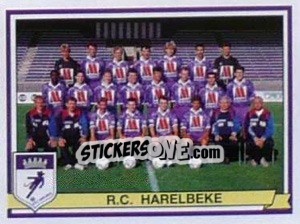 Sticker R.C. Harelbeke (Elftal-Equipe) - Football Belgium 1993-1994 - Panini