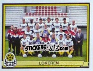 Cromo Lokeren (Elftal-Equipe) - Football Belgium 1993-1994 - Panini