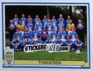Cromo Tongeren (Elftal-Equipe) - Football Belgium 1993-1994 - Panini