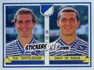 Figurina Tijl Tortelboom / Davy De Raeve - Football Belgium 1993-1994 n. 368 - Panini