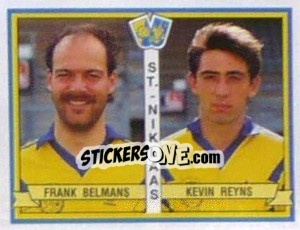 Cromo Frank Belmans / Kevin Reyns - Football Belgium 1993-1994 - Panini