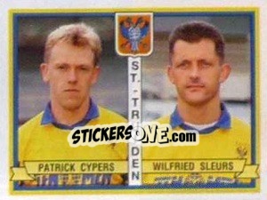 Cromo Patrick Cypers / Wilfried Sleurs - Football Belgium 1993-1994 - Panini