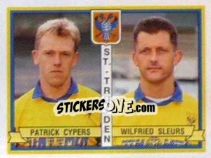 Sticker Patrick Cypers / Wilfried Sleurs - Football Belgium 1993-1994 n. 430 - Panini