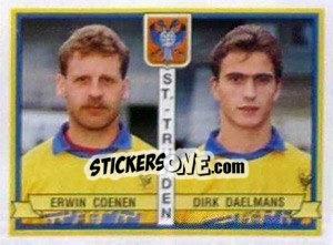 Figurina Erwin Coenen / Dirk Daelmans - Football Belgium 1993-1994 n. 432 - Panini