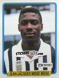 Sticker Jean-Jacques Misse Misse - Football Belgium 1994-1995 - Panini
