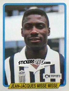 Cromo Jean-Jacques Misse Misse - Football Belgium 1994-1995 n. 5 - Panini