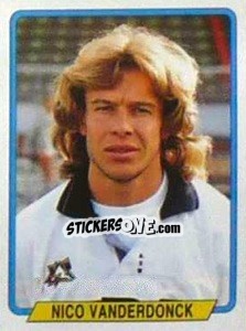 Sticker Nico Vanderdonck - Football Belgium 1994-1995 - Panini