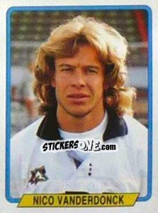 Sticker Nico Vanderdonck - Football Belgium 1994-1995 n. 6 - Panini
