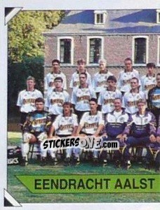 Sticker Elftal / Equipe - Football Belgium 1994-1995 n. 8 - Panini