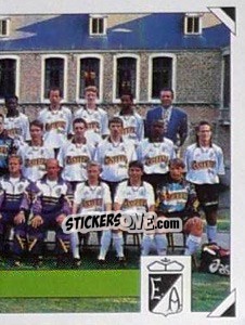 Sticker Elftal / Equipe - Football Belgium 1994-1995 n. 9 - Panini