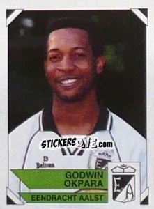 Cromo Godwin Okpara - Football Belgium 1994-1995 n. 12 - Panini
