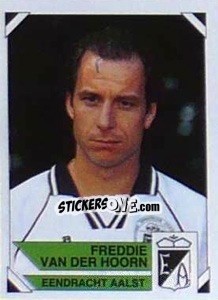 Sticker Freddie Van Der Hoorn - Football Belgium 1994-1995 - Panini