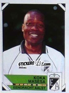 Figurina Koka Masesa - Football Belgium 1994-1995 n. 15 - Panini