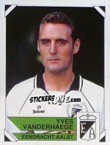 Sticker Yves Vanderhaege - Football Belgium 1994-1995 n. 18 - Panini