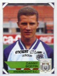 Sticker Danny Boffin - Football Belgium 1994-1995 - Panini