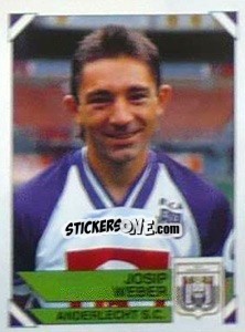 Cromo Josip Weber - Football Belgium 1994-1995 - Panini