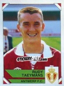 Sticker Rudy Taeymans - Football Belgium 1994-1995 n. 54 - Panini