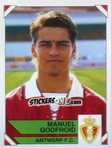 Figurina Manuel Godfroid - Football Belgium 1994-1995 - Panini