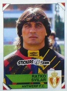 Sticker Ratko Svilar - Football Belgium 1994-1995 n. 63 - Panini