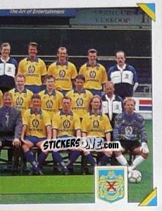 Cromo Elftal / Equipe - Football Belgium 1994-1995 - Panini